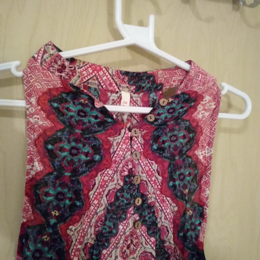 Raga Anthropologie Boho Tank Top (S)